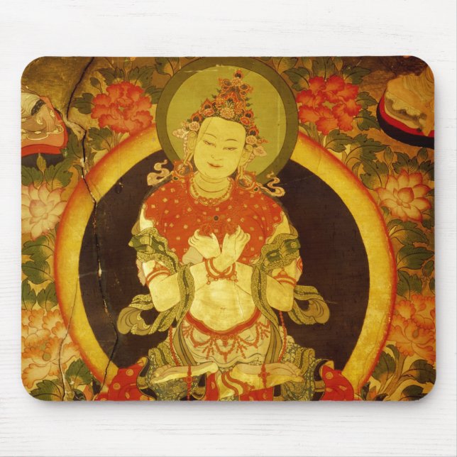 Indien - Wandgemälde 02 Mousepad (Vorne)