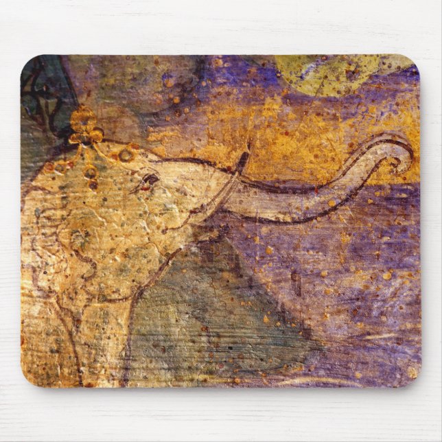 Indien - Wandgemälde 04 Mousepad (Vorne)