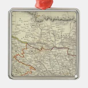 Indien X Silbernes Ornament