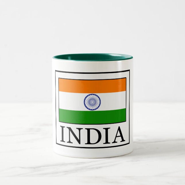 Indien Zweifarbige Tasse (Mittel)