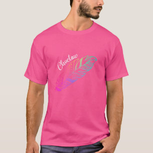 Indigene Feather T-Shirt Native American Choctaw T
