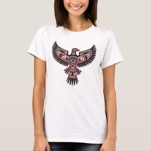 Indigene Haida-Bevölkerung im Pazifik im Nordweste T-Shirt