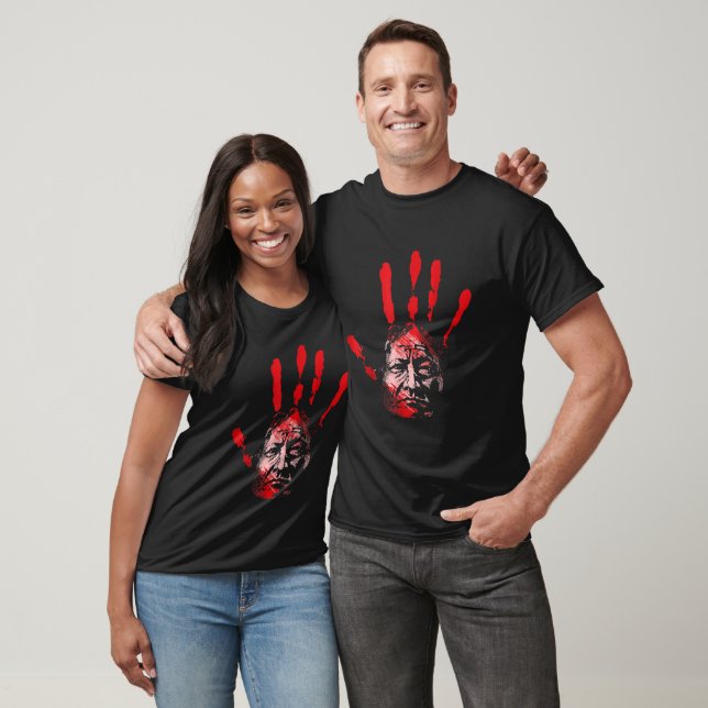 Indigene Indigene Indigene Hand Indisches Blut T T-Shirt (Unisex)