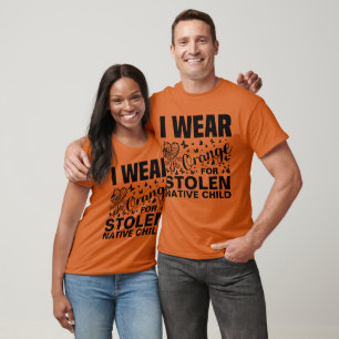 Indigene Indigene Indigene Orange Day T-Shirt