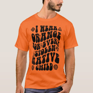 Indigene Indigene Indigene Orange Day T-Shirt