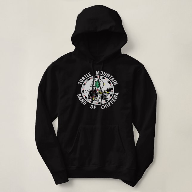 Indigene indigene Schildkrötenberge Hoodie (Design vorne)