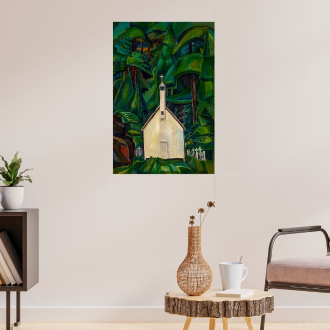 Indigene Kirche | Emily Carr | Poster (Wohnzimmer 3)