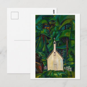 Indigene Kirche Emily Carr Postkarte
