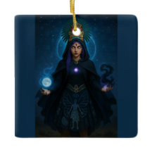 Indigene mexikanische Göttin Tlazolteotl Ornament