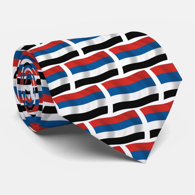 Indigene Völker Kolumbiens Flag-Krawatte Krawatte (Gerollt)