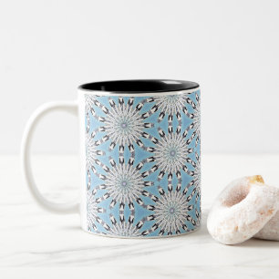 Indigene Winterblüte Zweifarbige Tasse