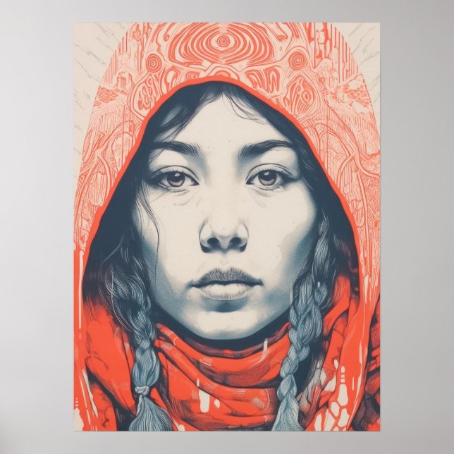 Indigener Geist Poster (Vorne)