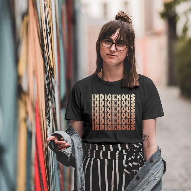 Indigenes amerikanisches Erbe - Indigenes, wiederh T-Shirt (Von Creator hochgeladen)