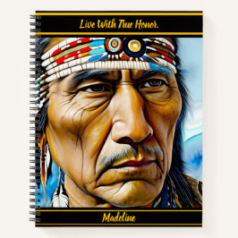 Indigenous Record Book: Artful Touch Notizbuch