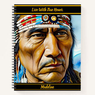 Indigenous Record Book: Artful Touch Notizbuch