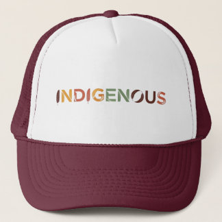 Indigenous with Feathers - Cultural Heritage Truckerkappe