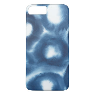 Indigio Aquarell-Druck-Kreise Case-Mate iPhone Hülle