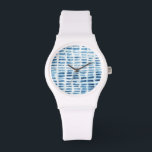 Indigio Wassercolor Print Armbanduhr<br><div class="desc">Indigio Aquarell Print. Künstler: Grace Popp. Bild-ID: 153151FN.</div>