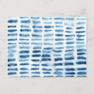 Indigio Wassercolor Print Postkarte