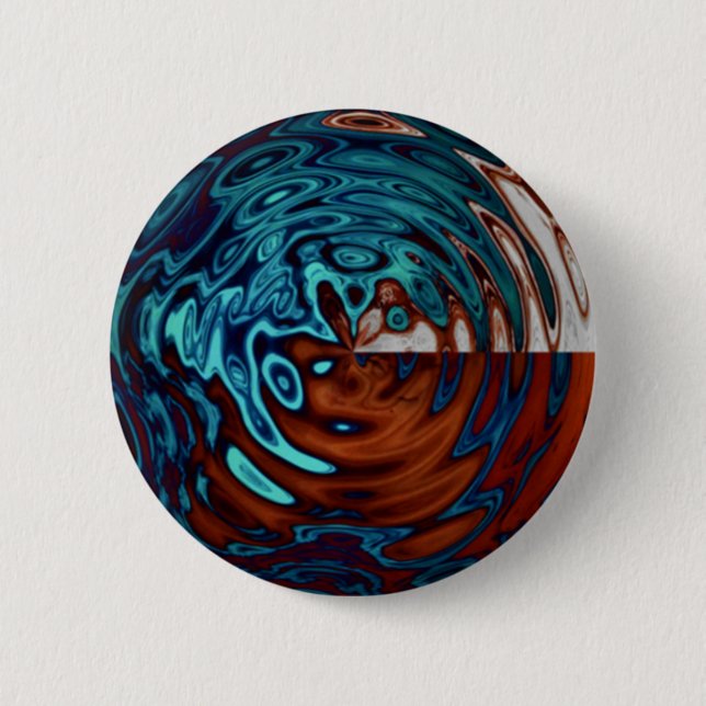 Indiglo-Blut-Bereich Button (Vorderseite)