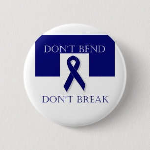 Indigo-Band verbiegen nicht. Brechen Sie nicht. Button