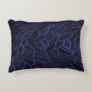 Indigo Blau Akzentkissen Dekokissen