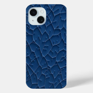 Indigo Blaues Stylisches Muster iPhone-Hülle Case-Mate iPhone Hülle