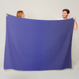 Indigo Blue Gradient Fleecedecke