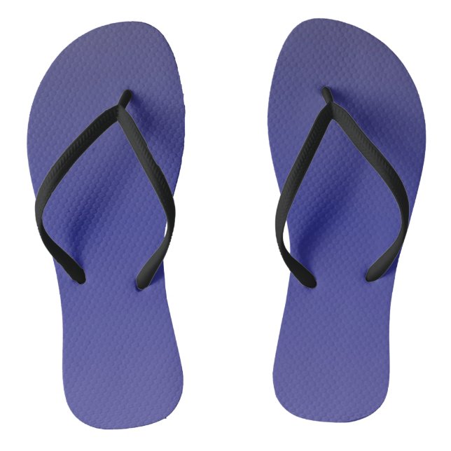 Indigo Blue Gradient Flip Flops (Fußbett)