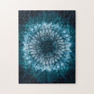 Indigo Blue Mandala Puzzle