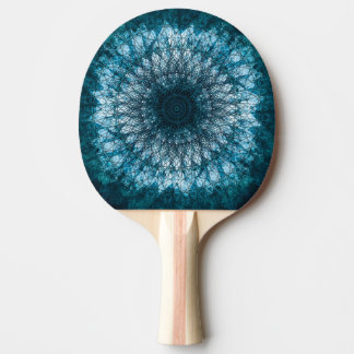 Indigo Blue Mandala Tischtennis Schläger