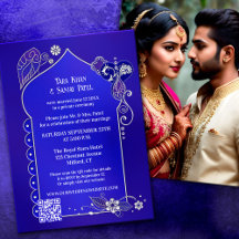 Indigo Blue Silver Henna Foto nach Hochzeit