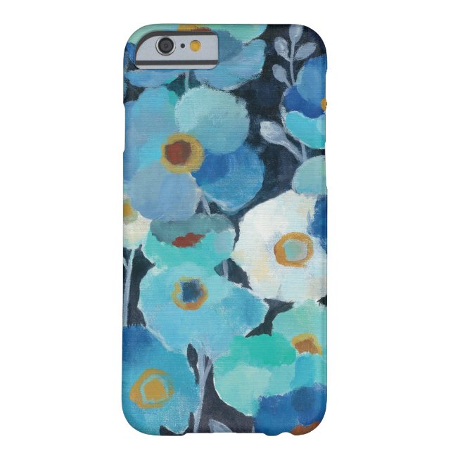Indigo-Blumen Case-Mate iPhone Hülle (Rückseite)