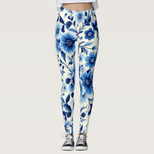 Indigo-Botanical-Garden-Leggings Leggings