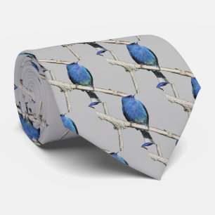 Indigo Bunting Neck Tie Krawatte