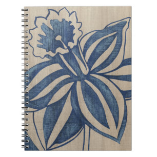 Indigo Daffodil Notizblock