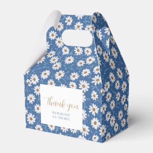 Indigo Dream Daisies Geschenkschachtel