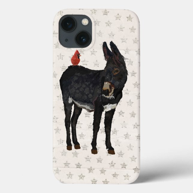 INDIGO-ESEL & KARDINAL Case-Mate iPhone HÜLLE (Rückseite)