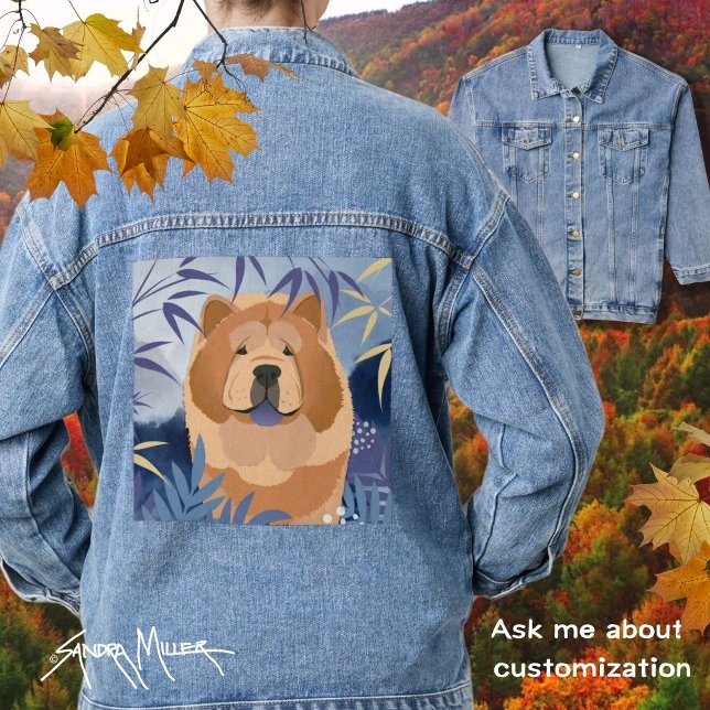 INDIGO glatte, schokoladenförmige Denim-Jacke Jeansjacke (Von Creator hochgeladen)