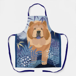 INDIGO glatter, würzender Koch Schürze