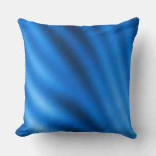 Indigo Gradient Abstrakt Throw Kissen