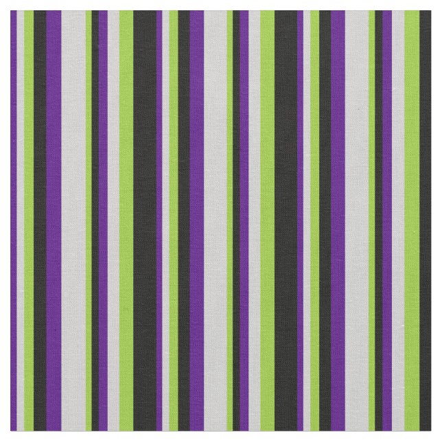 Indigo, hellgraue, grüne und schwarz gefärbte Stre Stoff (Nahaufnahme)