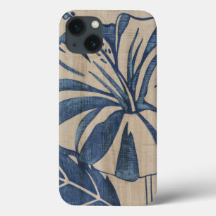 Indigo Hibiskus Case-Mate iPhone Hülle