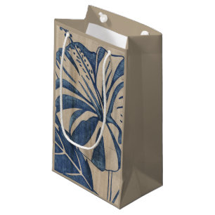 Indigo-Hibiskus Kleine Geschenktüte