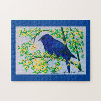 Indigo-Jagdpuzzle Puzzle