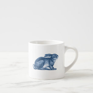 Indigo-Kaninchen-Baby-Tasse Espressotasse