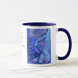 Indigo-Krieger Tasse