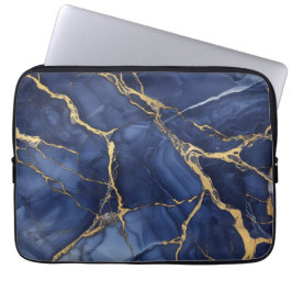 Indigo Marble Laptopschutzhülle