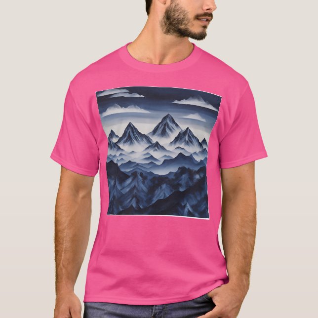 Indigo Mountains Active T-Shirt (Vorderseite)