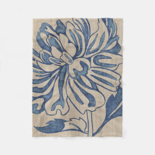 Indigo Mum Fleecedecke